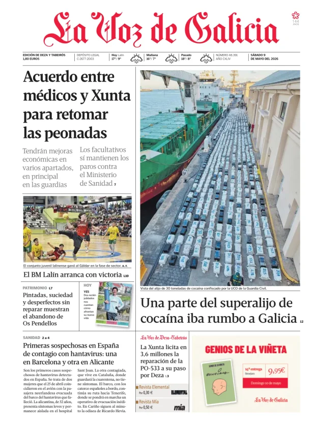 La Voz de Galicia (Deza y Tabeirós) — 09/05