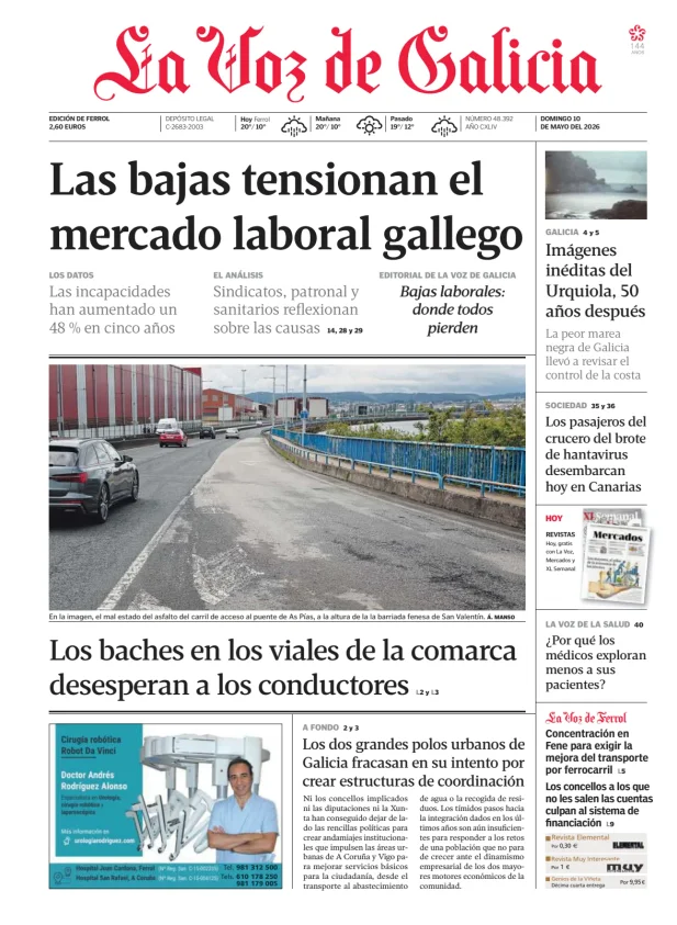 La Voz de Galicia (Ferrol) — 10/05