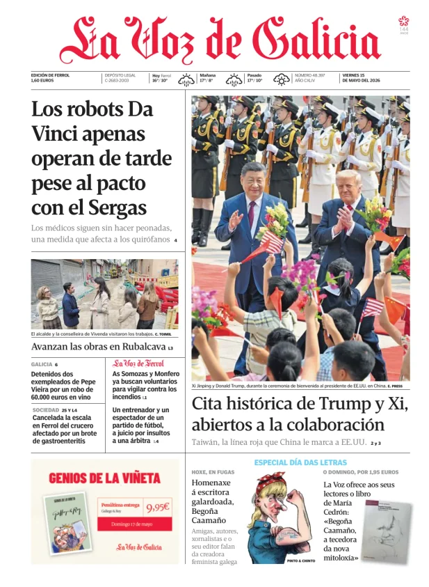 La Voz de Galicia (Ferrol) — 15/05
