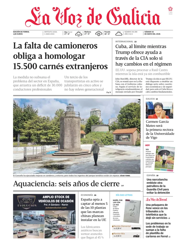 La Voz de Galicia (Ferrol) — 16/05