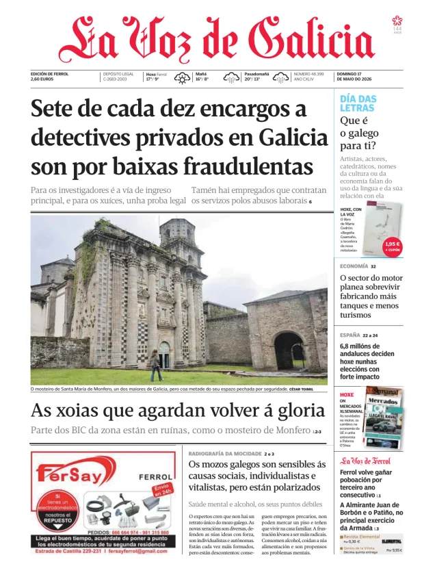 La Voz de Galicia (Ferrol) — 17/05