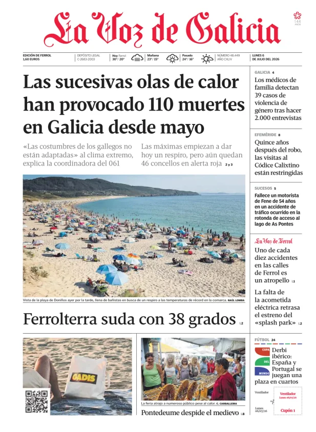 La Voz de Galicia (Ferrol) — 06/07