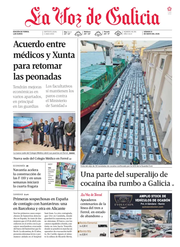 La Voz de Galicia (Ferrol) — 09/05