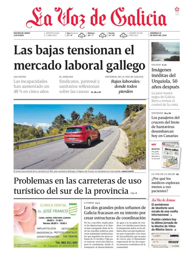 La Voz de Galicia (Lemos) — 10/05