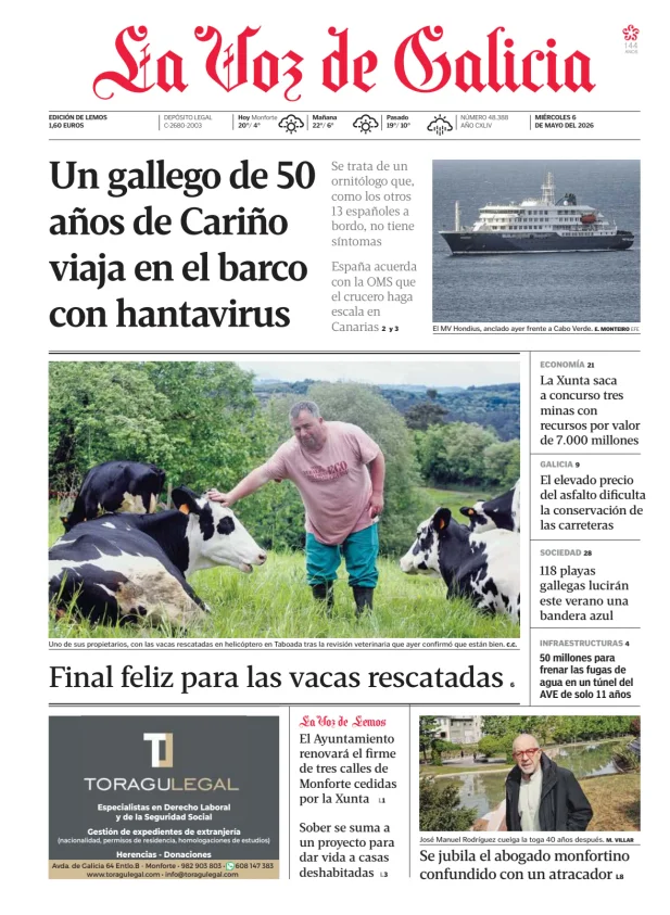 La Voz de Galicia (Lemos) — 06/05