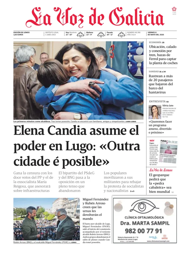 La Voz de Galicia (Lemos) — 08/05