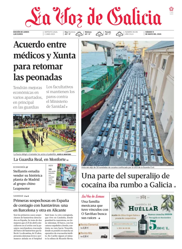 La Voz de Galicia (Lemos) — 09/05