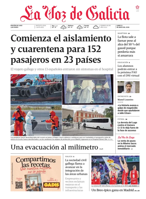 La Voz de Galicia (Lugo) — 11/05