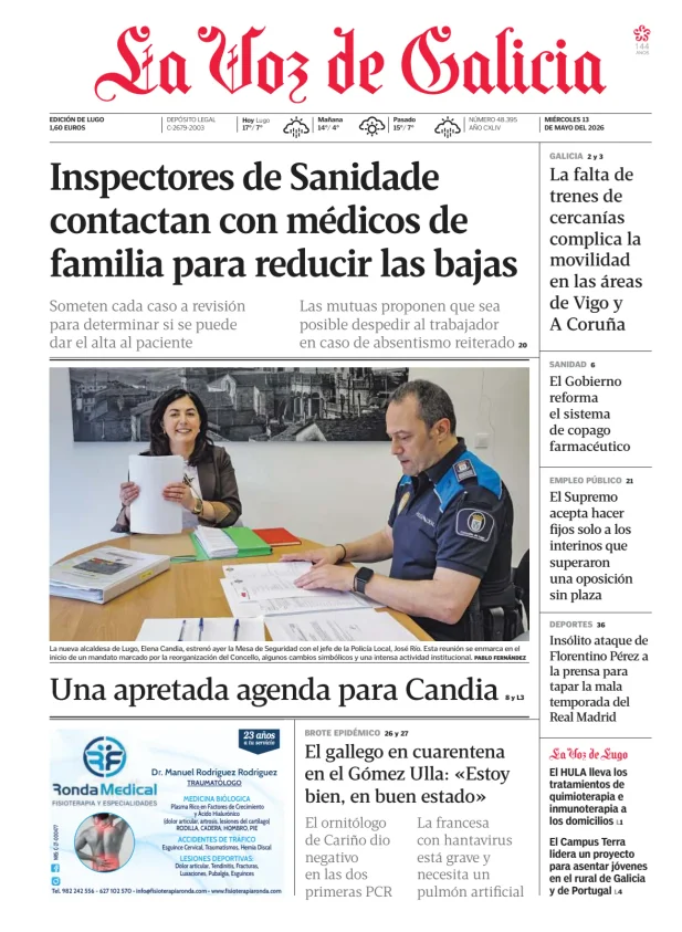 La Voz de Galicia (Lugo) — 13/05