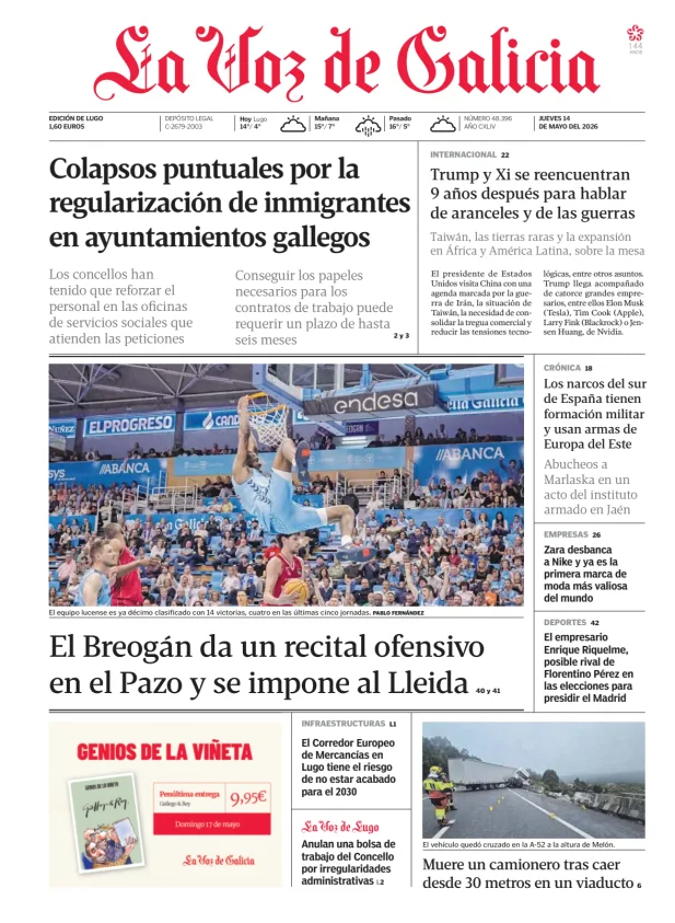 La Voz de Galicia (Lugo) — 14/05