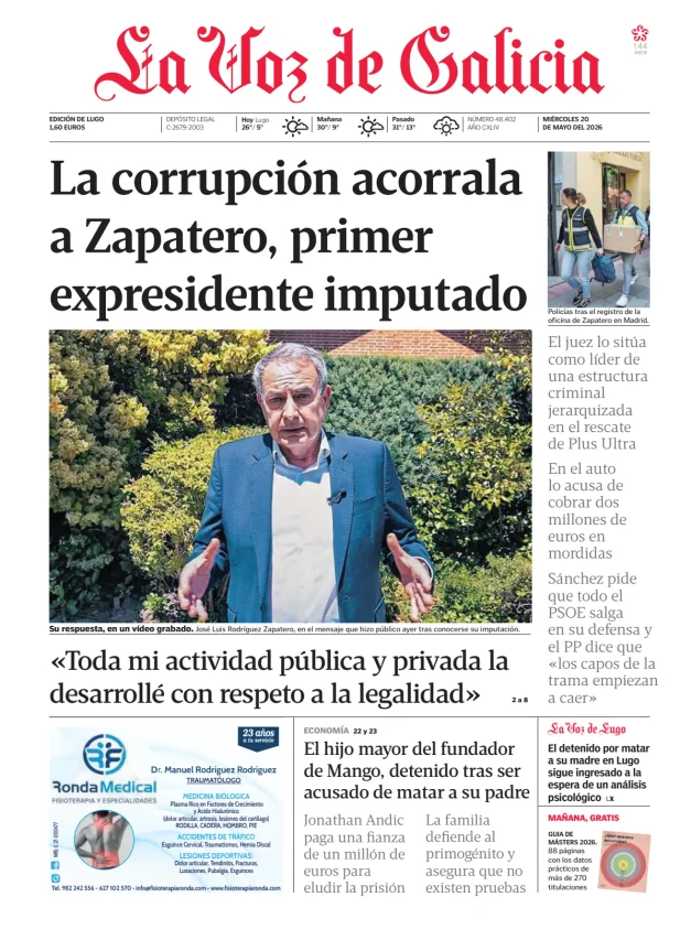 La Voz de Galicia (Lugo) — 20/05