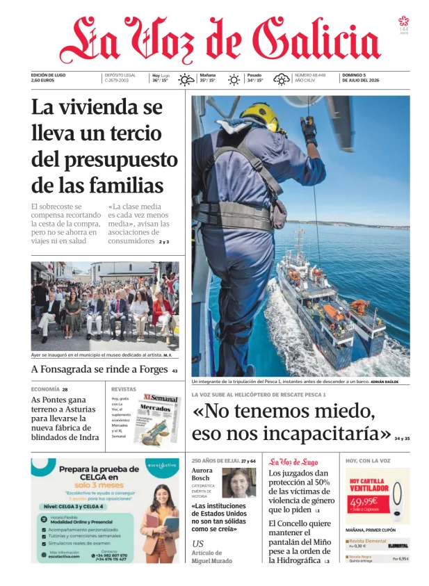 La Voz de Galicia (Lugo) — 05/07
