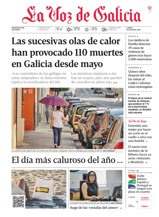 La Voz de Galicia (Lugo) — 06/07