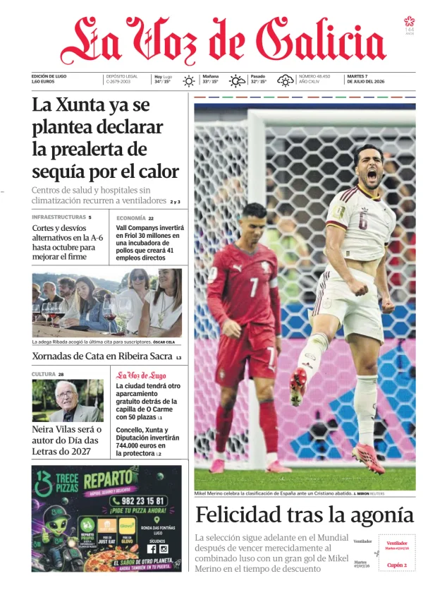 La Voz de Galicia (Lugo) — 07/07