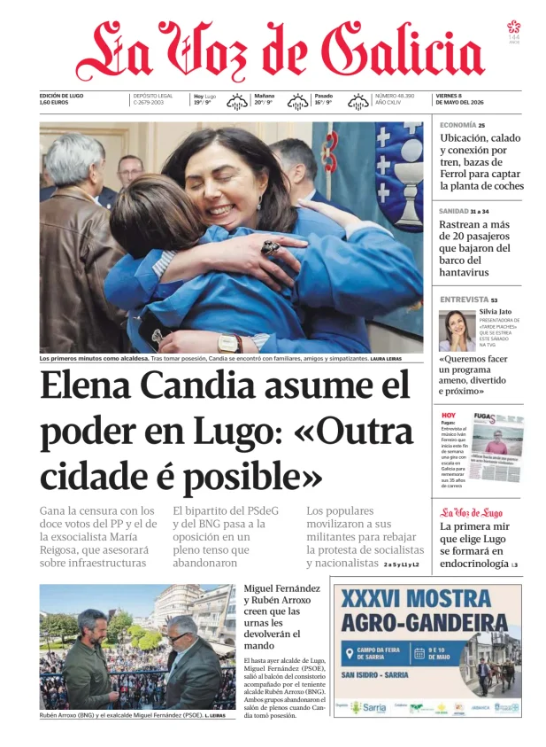 La Voz de Galicia (Lugo) — 08/05