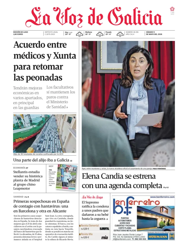 La Voz de Galicia (Lugo) — 09/05