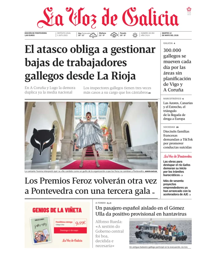 La Voz de Galicia (Pontevedra) — 12/05