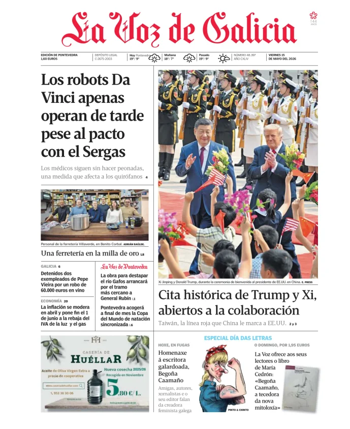 La Voz de Galicia (Pontevedra) — 15/05