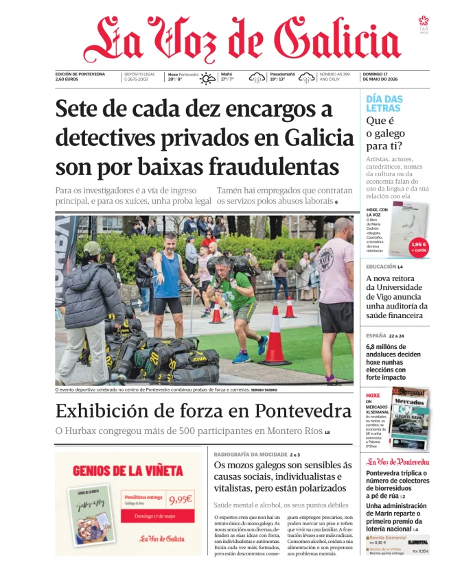 La Voz de Galicia (Pontevedra) — 17/05