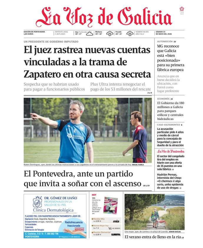 La Voz de Galicia (Pontevedra) — 23/05