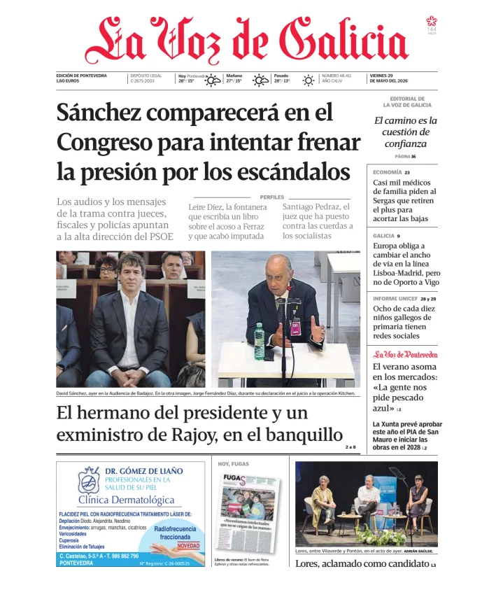 La Voz de Galicia (Pontevedra) — 29/05