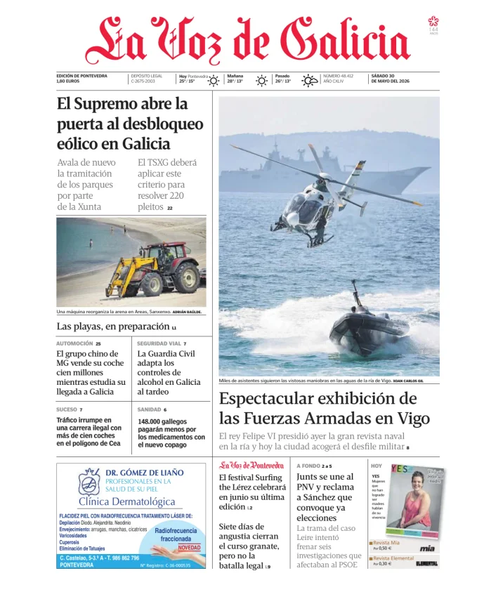 La Voz de Galicia (Pontevedra) — 30/05