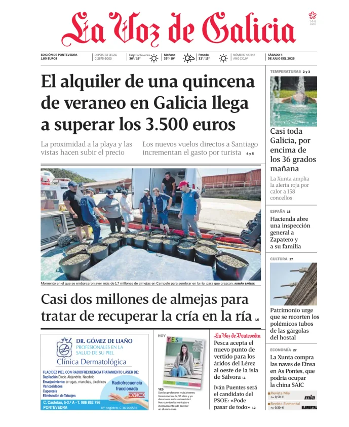 La Voz de Galicia (Pontevedra) — 04/07