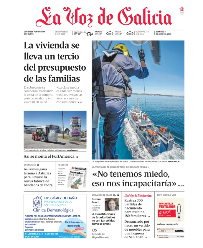 La Voz de Galicia (Pontevedra) — 05/07