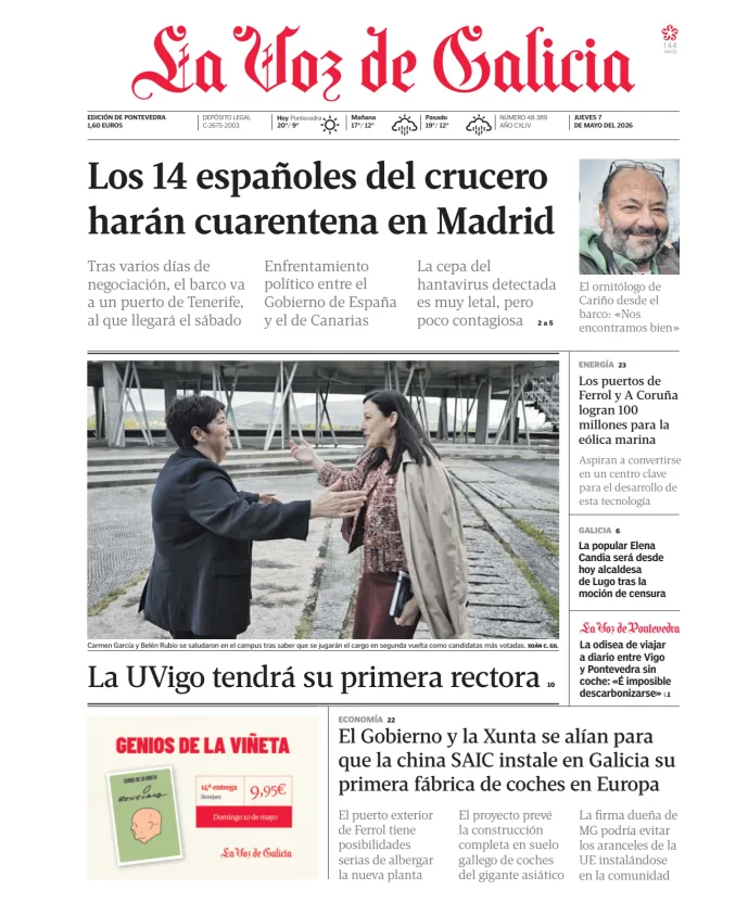 La Voz de Galicia (Pontevedra) — 07/05