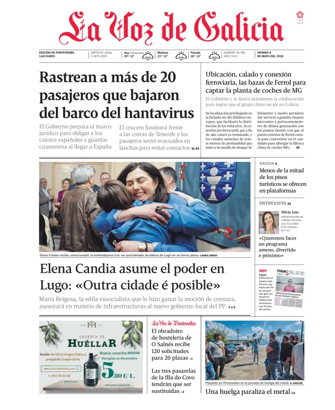 La Voz de Galicia (Pontevedra) — 08/05