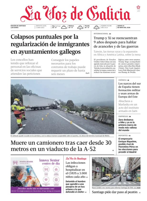 La Voz de Galicia (Santiago) — 14/05