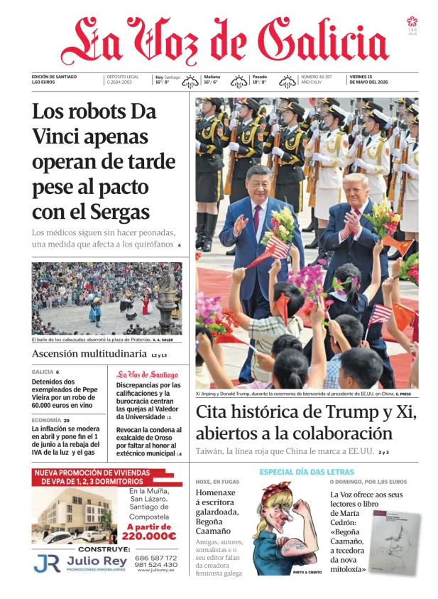 La Voz de Galicia (Santiago) — 15/05