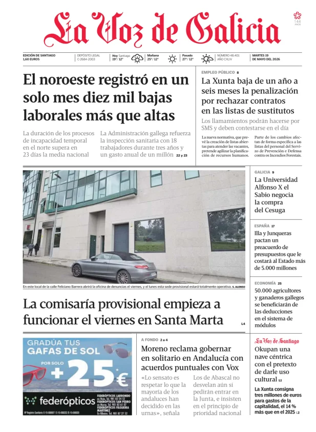 La Voz de Galicia (Santiago) — 19/05