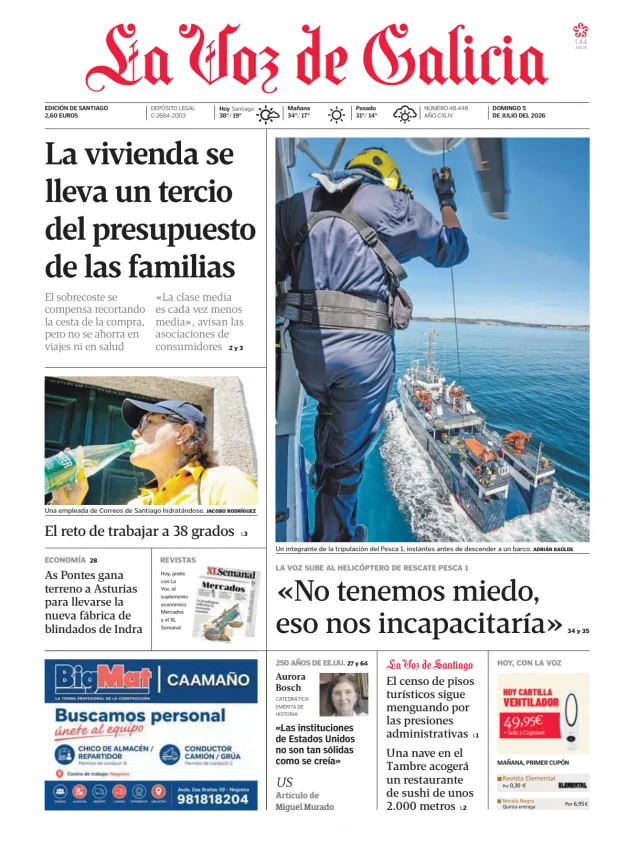 La Voz de Galicia (Santiago) — 05/07