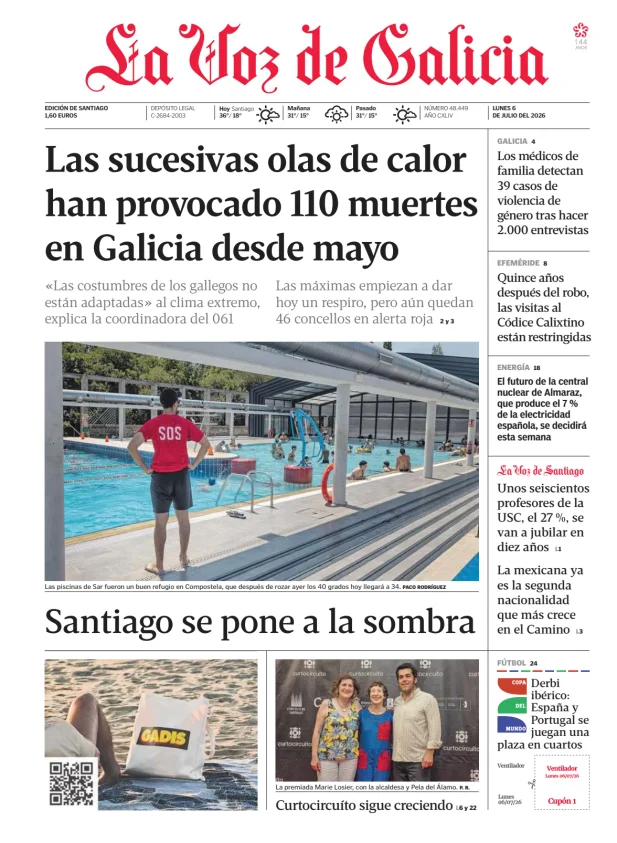La Voz de Galicia (Santiago) — 06/07