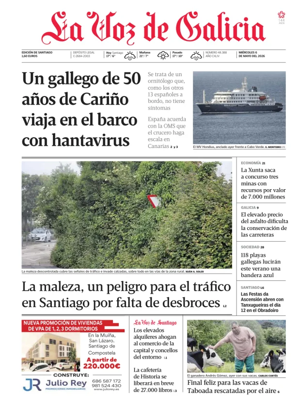 La Voz de Galicia (Santiago) — 06/05