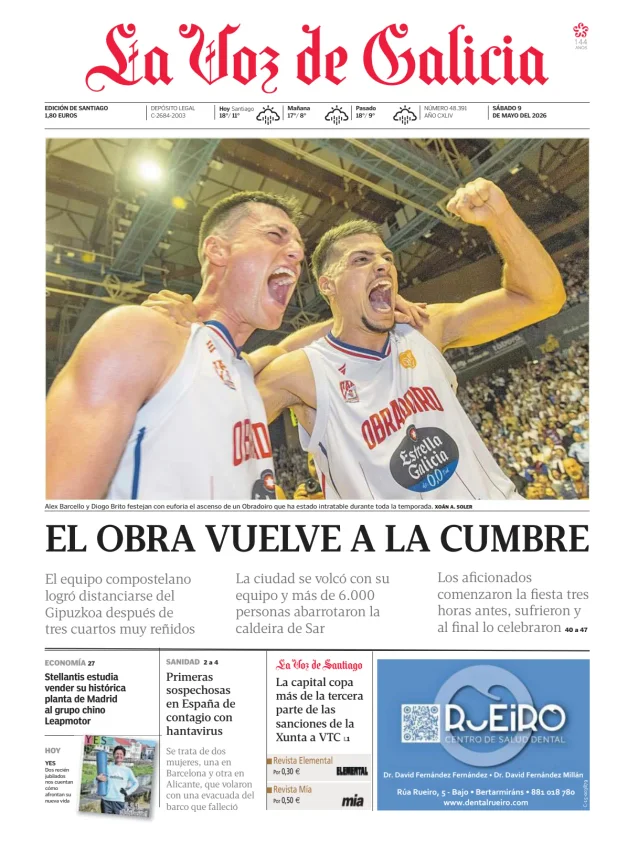 La Voz de Galicia (Santiago) — 09/05