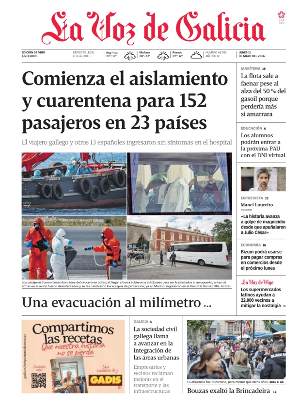 La Voz de Galicia (Vigo) — 11/05