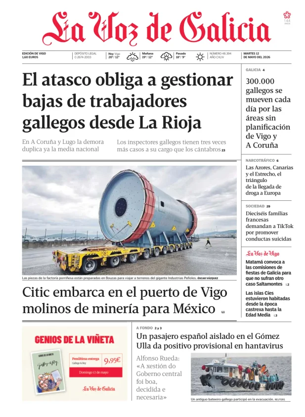 La Voz de Galicia (Vigo) — 12/05