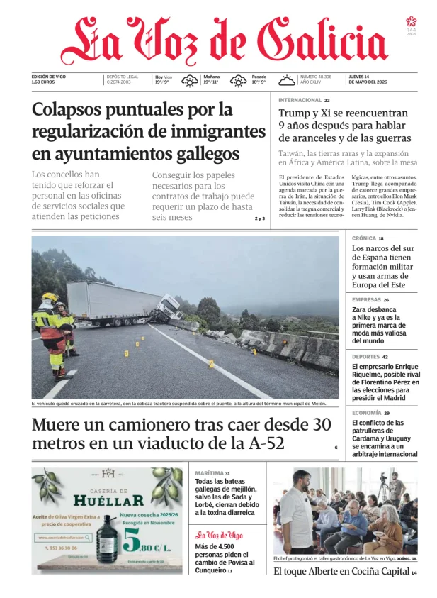 La Voz de Galicia (Vigo) — 14/05