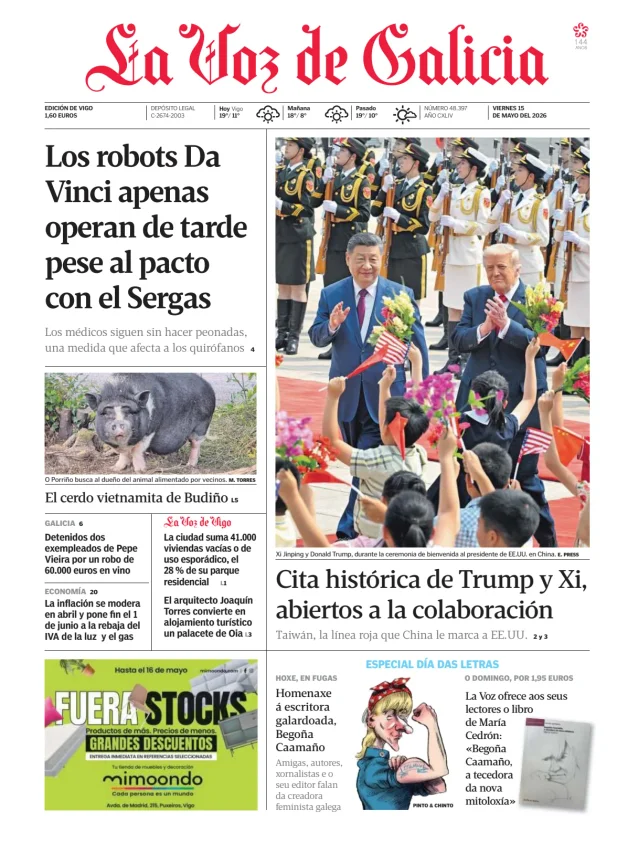 La Voz de Galicia (Vigo) — 15/05