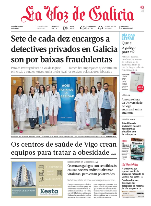 La Voz de Galicia (Vigo) — 17/05