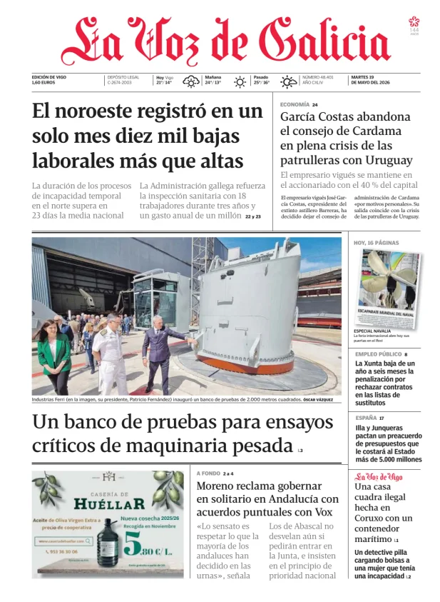La Voz de Galicia (Vigo) — 19/05