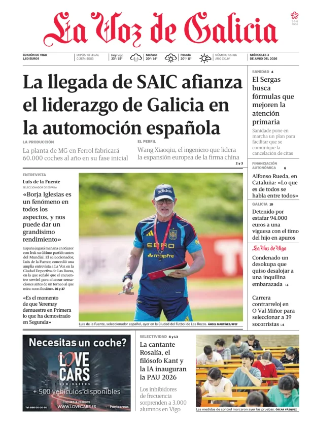 La Voz de Galicia (Vigo) — 03/06