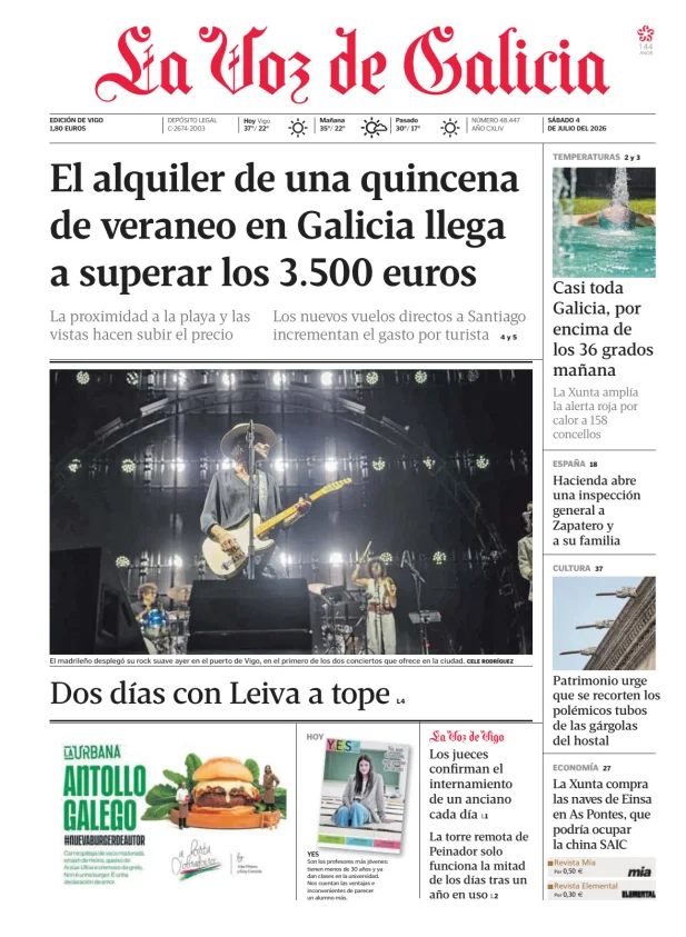 La Voz de Galicia (Vigo) — 04/07