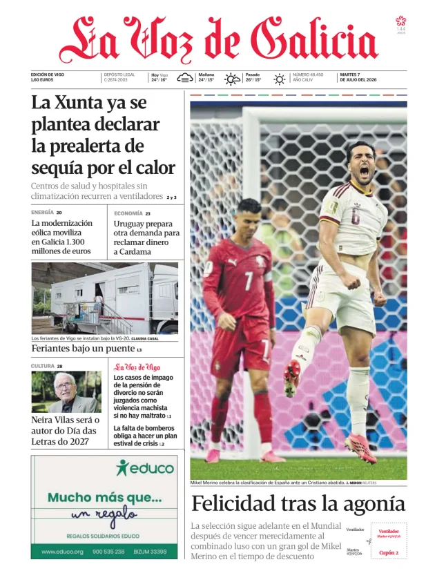 La Voz de Galicia (Vigo) — 07/07
