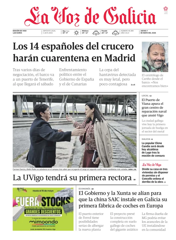 La Voz de Galicia (Vigo) — 07/05