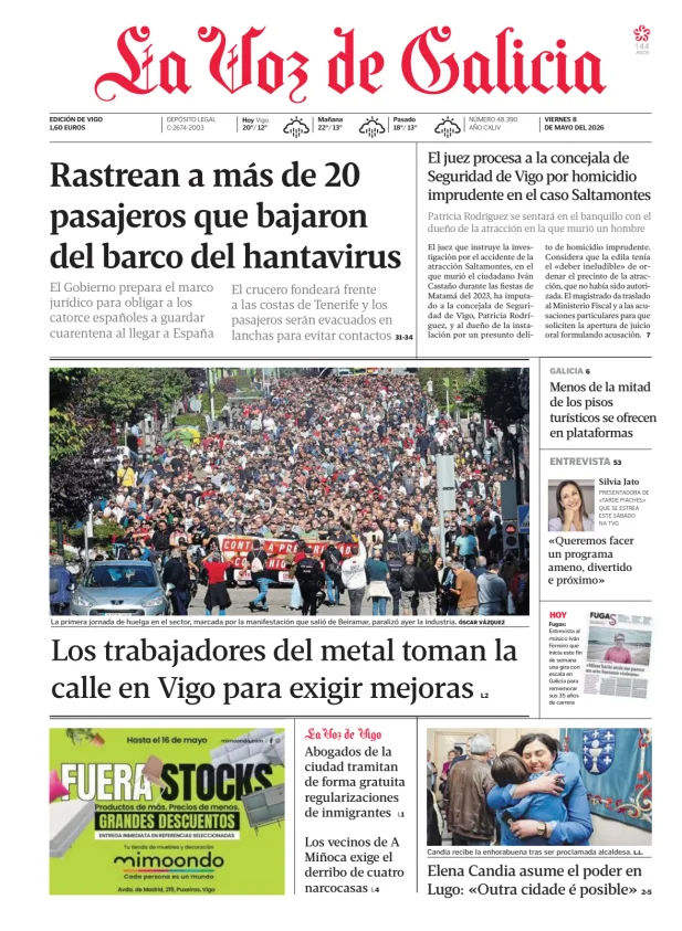 La Voz de Galicia (Vigo) — 08/05