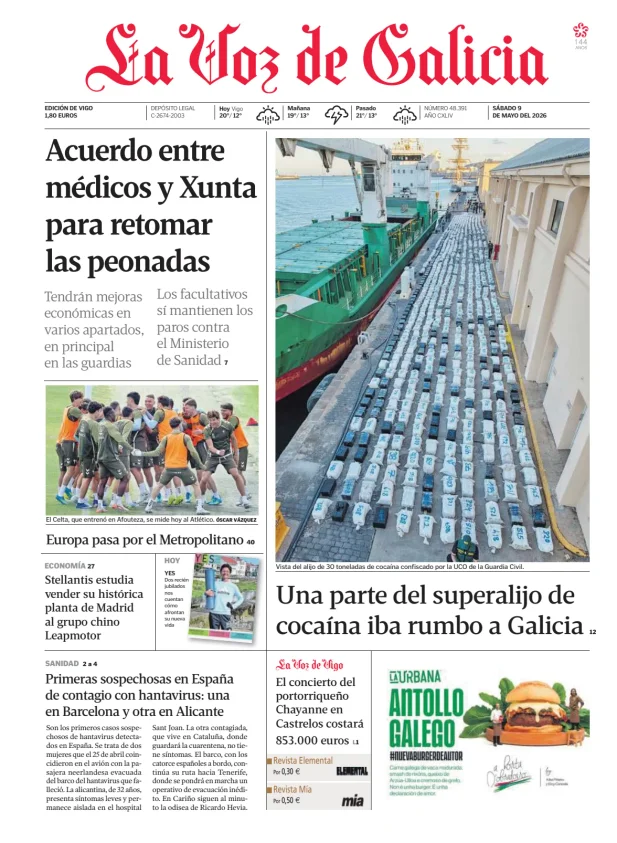 La Voz de Galicia (Vigo) — 09/05