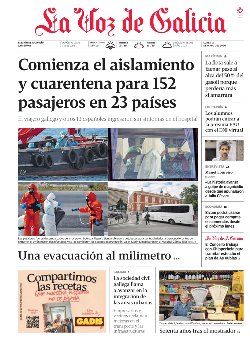 La Voz de Galicia — 11/05